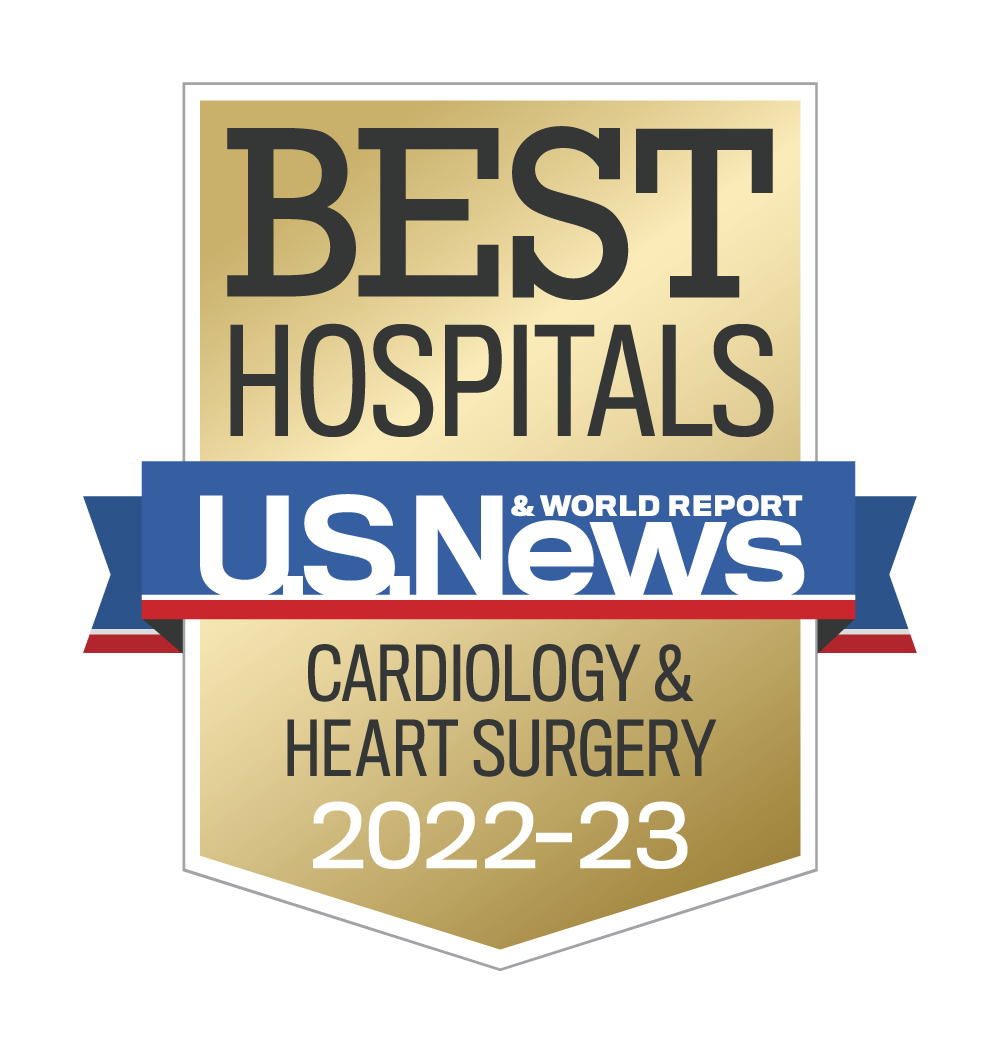 U.S. News & World Report Best Hospitals National Cardiology & Heart Surgery 2018-19 